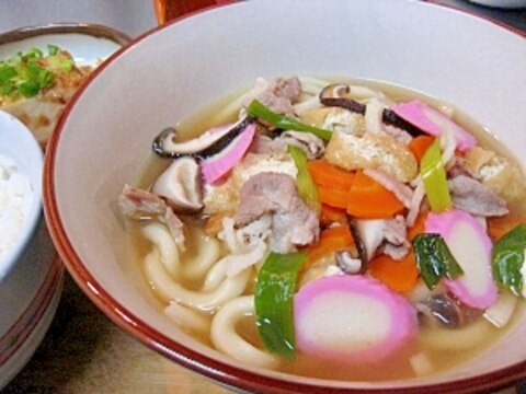 寒い冬がきたよ♪コトコト煮込みうどん♪